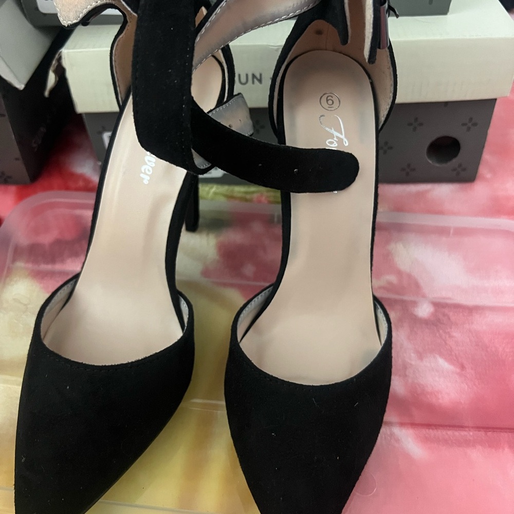 Elegant Black Women's Heels